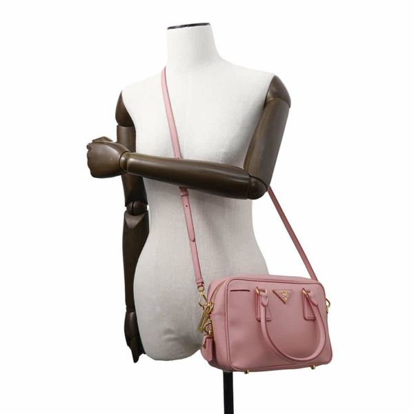 プラダ ハンドバッグ サフィアーノ ロゴ 1BB113 PRADA 2wayショルダー