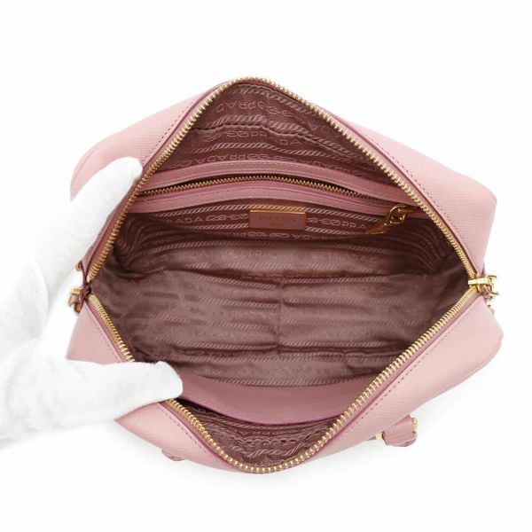 プラダ ハンドバッグ サフィアーノ ロゴ 1BB113 PRADA 2wayショルダー