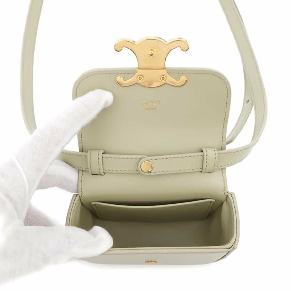 セリーヌ ショルダーバッグ ミニ クロード トリオンフ 10I513 CELINE ミニバッグ