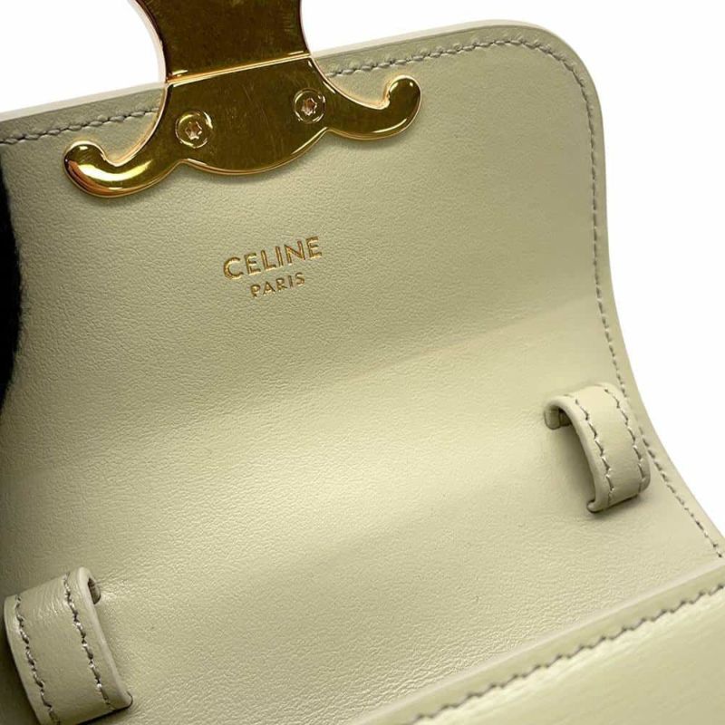 セリーヌ ショルダーバッグ ミニ クロード トリオンフ 10I513 CELINE ミニバッグ