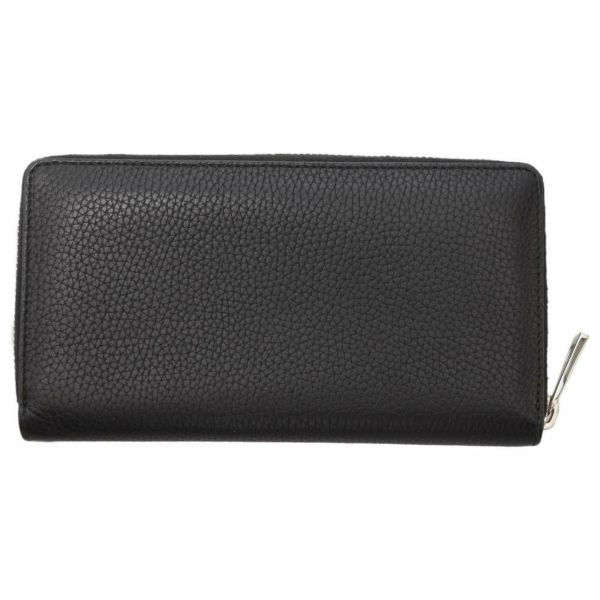 グッチ 長財布 ラウンドファスナー レザー 473928 GUCCI 財布 メンズ 黒