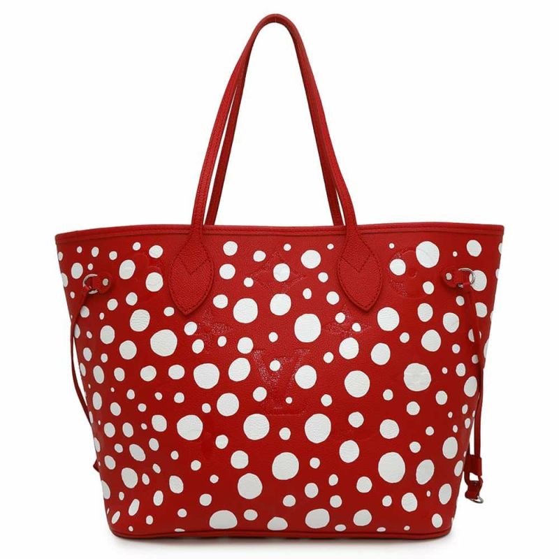 ルイヴィトン トートバッグ モノグラム・アンプラント/インフィニティ ドット LV × YK ネヴァーフルMM M46422 草間彌生