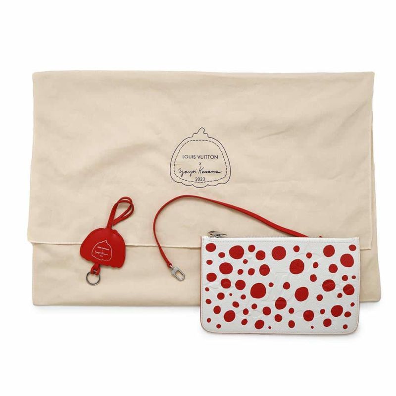 ルイヴィトン トートバッグ モノグラム・アンプラント/インフィニティ ドット LV × YK ネヴァーフルMM M46422 草間彌生