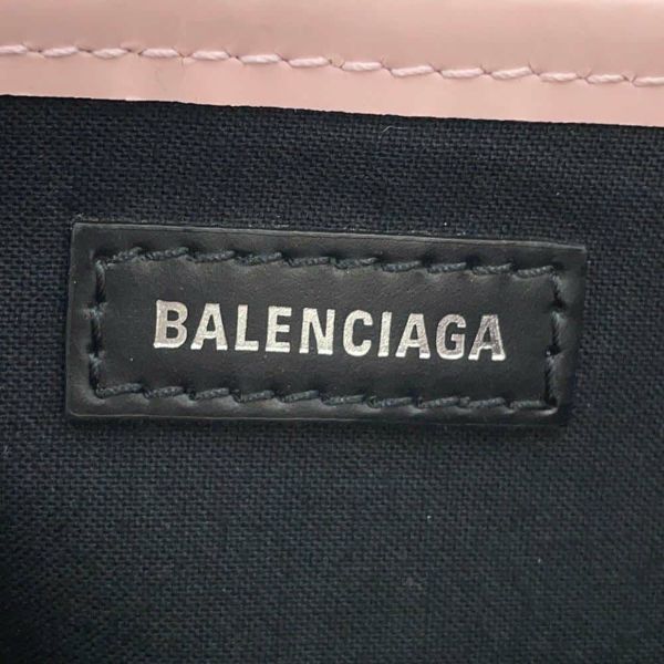 バレンシアガ トートバッグ ネイビーカバス S ポーチ付 339933 BALENCIAGA スモールサイズ