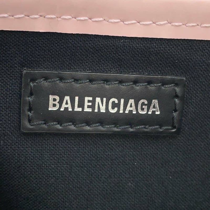 バレンシアガ トートバッグ ネイビーカバス S ポーチ付 339933 BALENCIAGA スモールサイズ