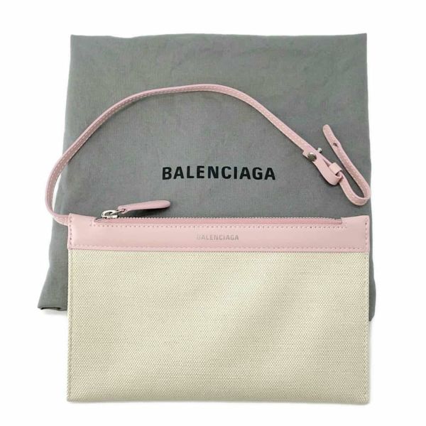 バレンシアガ トートバッグ ネイビーカバス S ポーチ付 339933 BALENCIAGA スモールサイズ