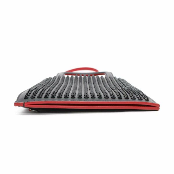クリスチャン・ルブタン ハンドバッグ トリックトラック スモール スパイクスタッズ 1165005 Christian Louboutin クラッチ 3wayバッグ 黒
