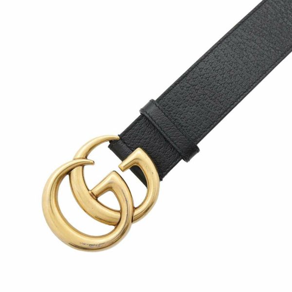 グッチ ベルト ダブルG ワイドベルト サイズ80 406831 GUCCI 黒