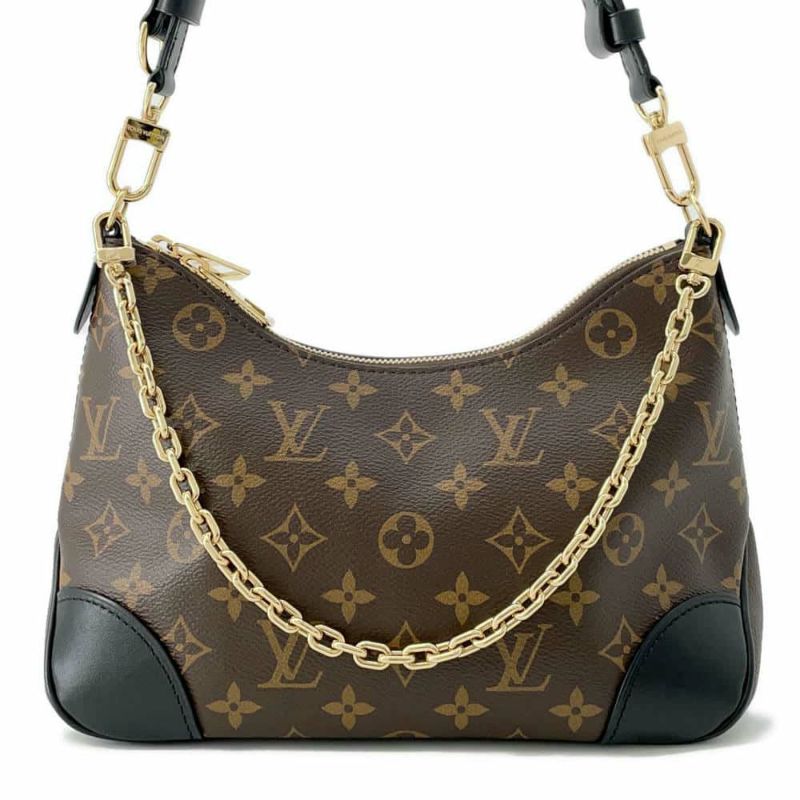ルイヴィトン ショルダーバッグ モノグラム ブーローニュ PM M45831 LOUIS VUITTON 黒 ブラック 2wayバッグ