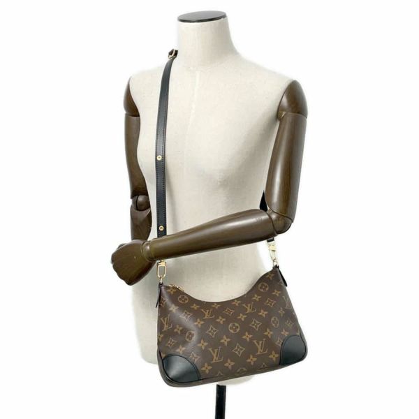 ルイヴィトン ショルダーバッグ モノグラム ブーローニュ PM M45831 LOUIS VUITTON 黒 ブラック 2wayバッグ