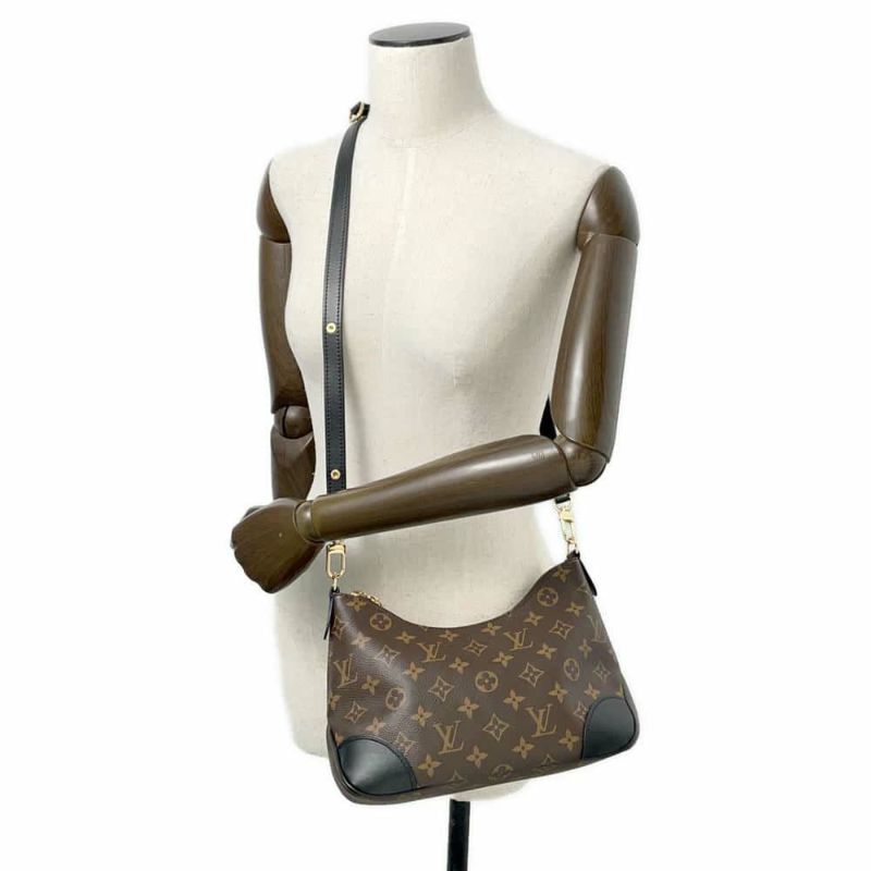 ルイヴィトン ショルダーバッグ モノグラム ブーローニュ PM M45831 LOUIS VUITTON 黒 ブラック 2wayバッグ
