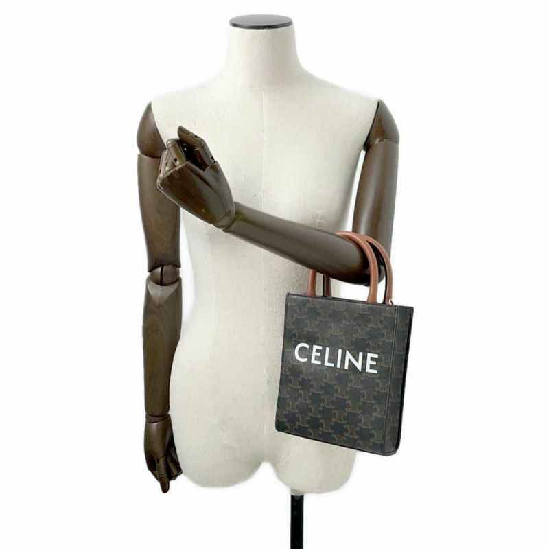 セリーヌ ハンドバッグ トリオンフ ミニ バーティカル カバ 194372 CELINE バッグ 2wayショルダーバッグ