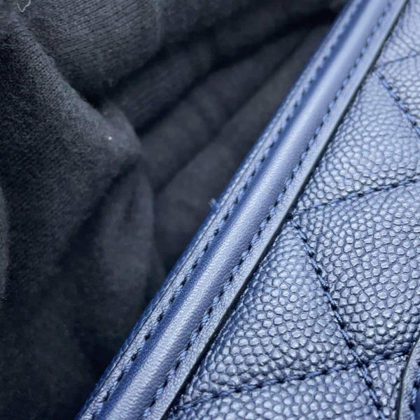 シャネル チェーンショルダーバッグ CCフィリグリー バニティバッグ キャビアスキン A93343 CHANEL バッグ