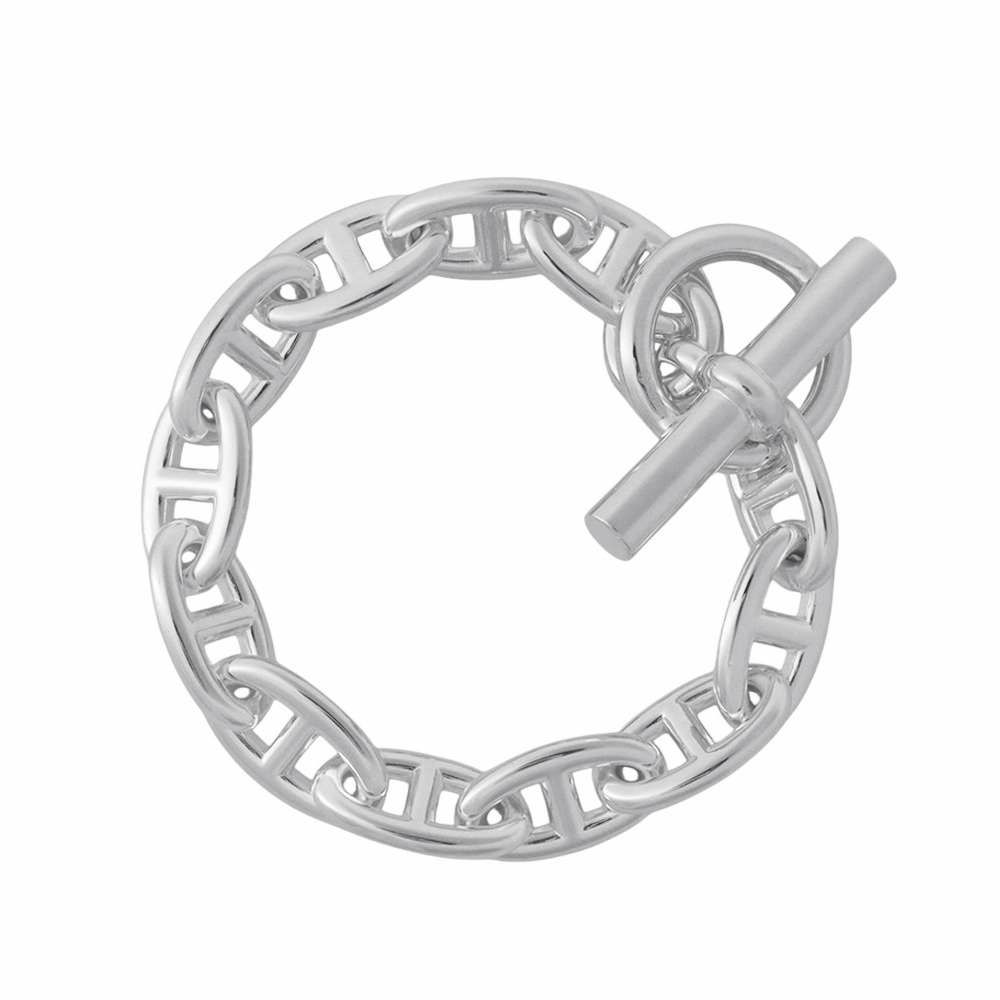 エルメス ブレスレット シェーヌダンクルGM 12コマ SV925シルバー HERMES ジュエリー