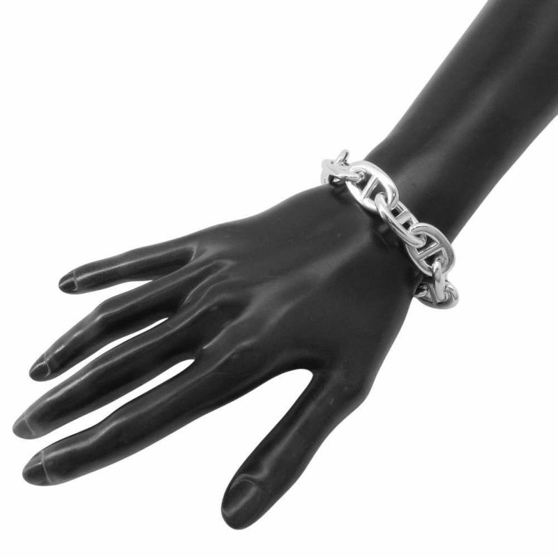 エルメス ブレスレット シェーヌダンクルTGM 11コマ SV925シルバー HERMES ジュエリー