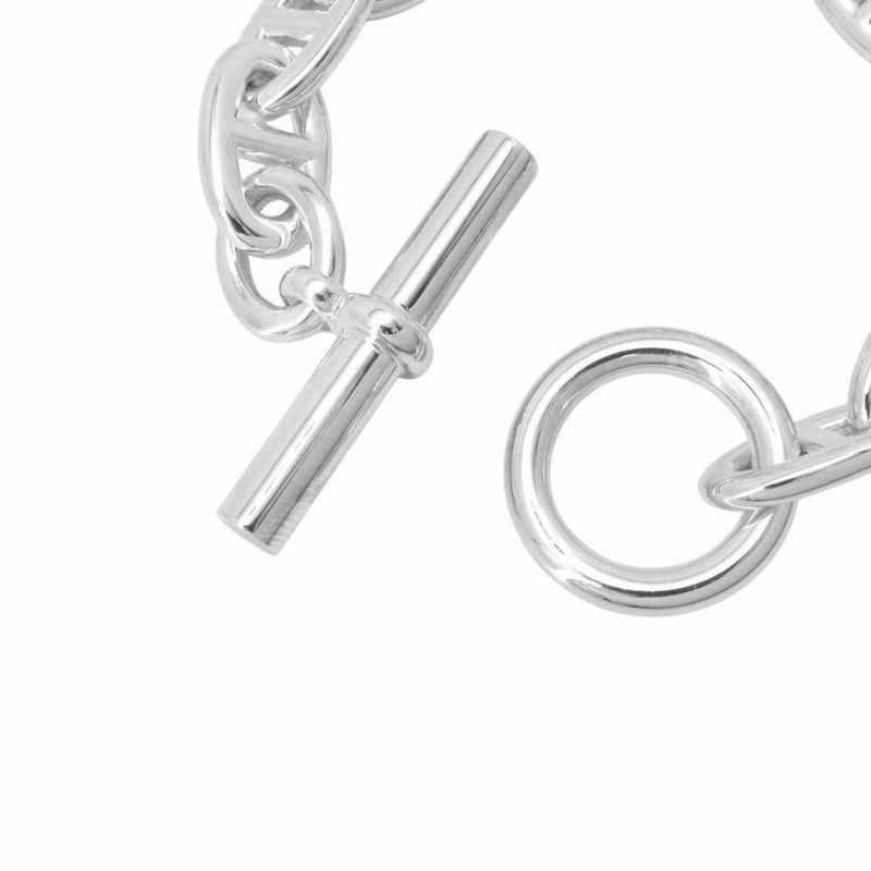 エルメス ブレスレット シェーヌダンクルTGM 11コマ SV925シルバー HERMES ジュエリー