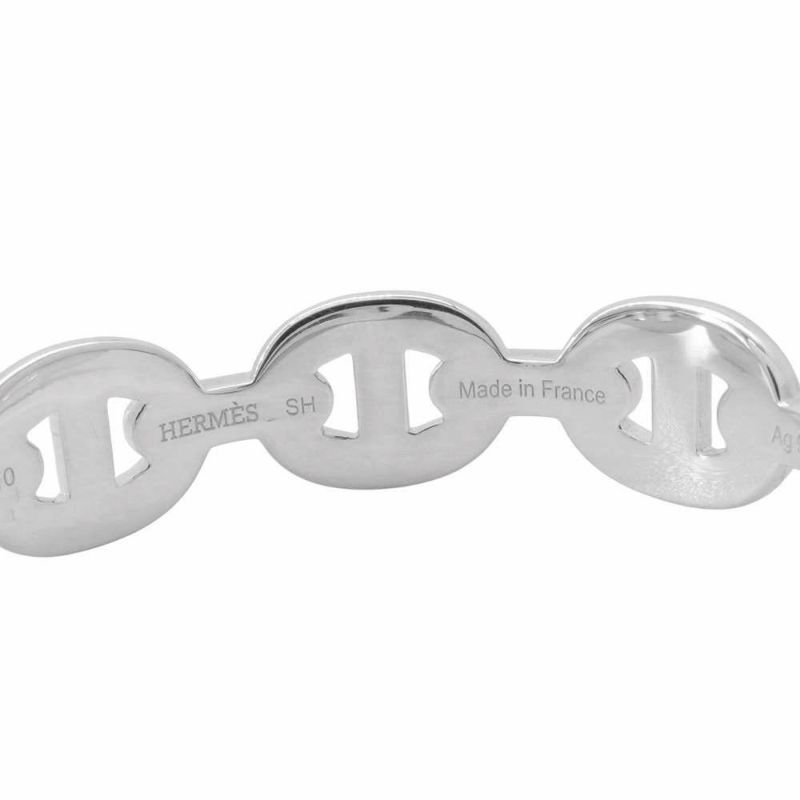 エルメス ブレスレット シェーヌダンクル アンシェネ バングル SV925シルバー サイズSH HERMES バングル