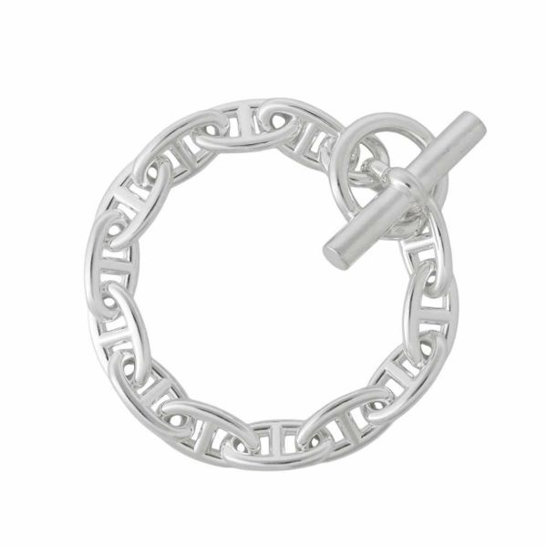 エルメス ブレスレット シェーヌダンクルGM 13コマ SV925シルバー HERMES ジュエリー