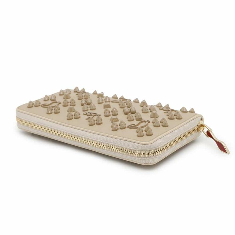 クリスチャン・ルブタン 長財布 パネトーネ スタッズ 3175224 Christian Louboutin ラウンドファスナー