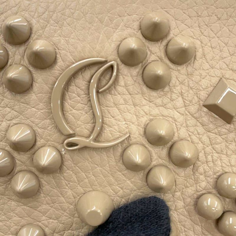 クリスチャン・ルブタン 長財布 パネトーネ スタッズ 3175224 Christian Louboutin ラウンドファスナー