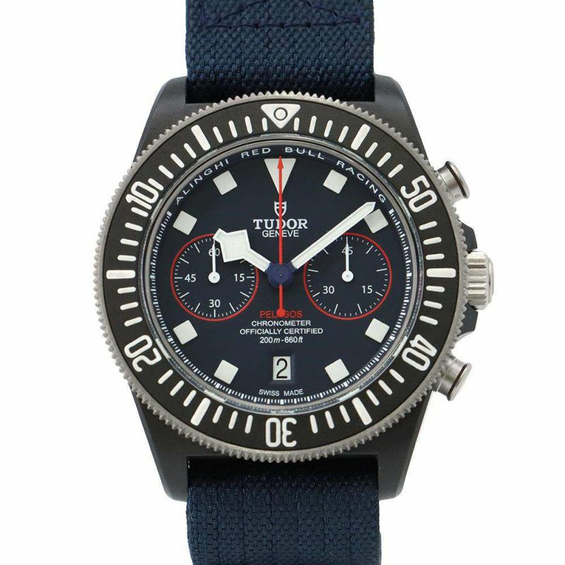 チュードル ぺラゴス FXD クロノ アリンギ・レッドブル・レーシング M25807KN-0001 ブルー文字盤