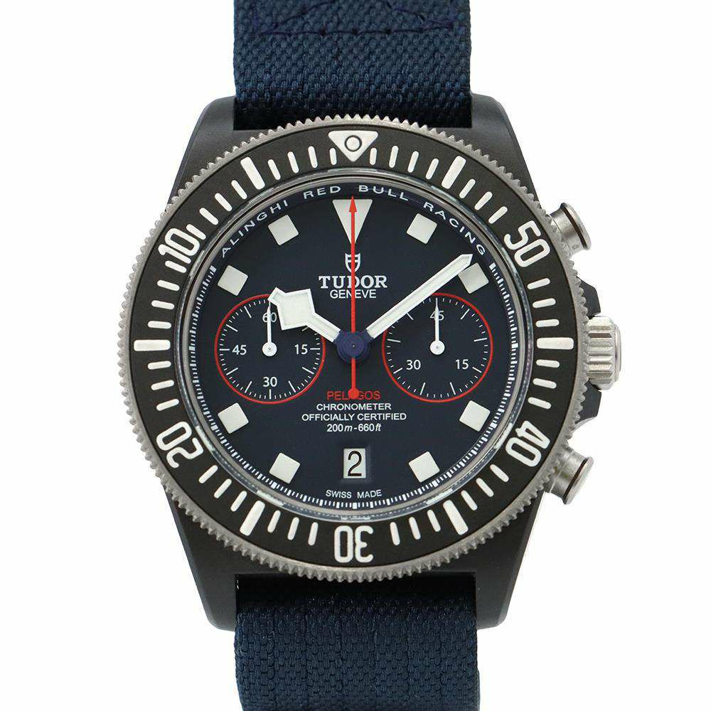 チュードル ぺラゴス FXD クロノ アリンギ・レッドブル・レーシング M25807KN-0001 ブルー文字盤