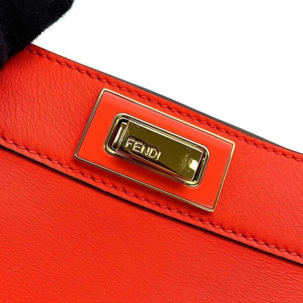 フェンディ ハンドバッグ ピーカブー アイシーユー レザー 8BN327 FENDI 2wayショルダーバッグ