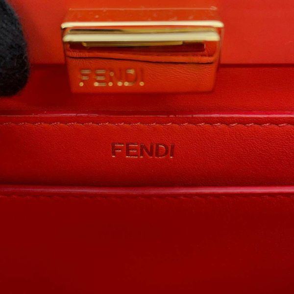 フェンディ ハンドバッグ ピーカブー アイシーユー レザー 8BN327 FENDI 2wayショルダーバッグ