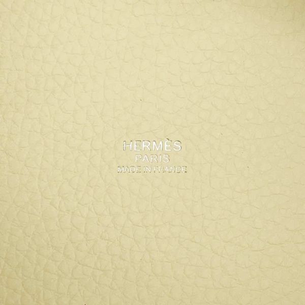 エルメス ハンドバッグ ピコタンロックPM ジョーヌミルトン/シルバー金具 トリヨンクレマンス K刻印