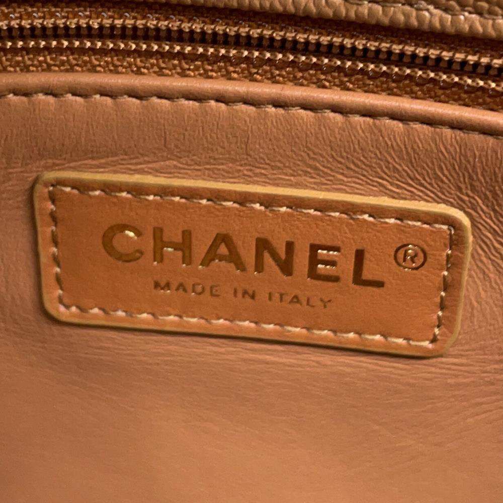 シャネル ハンドバッグ マトラッセ ココマーク ココハンドル キャビアスキン リザード A92991 2wayショルダーバッグ