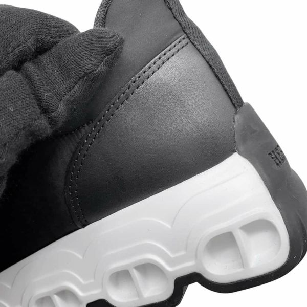 エルメス スニーカー インパルス ナイロン/レザー レディースサイズ35.5 HERMES 靴 黒 白