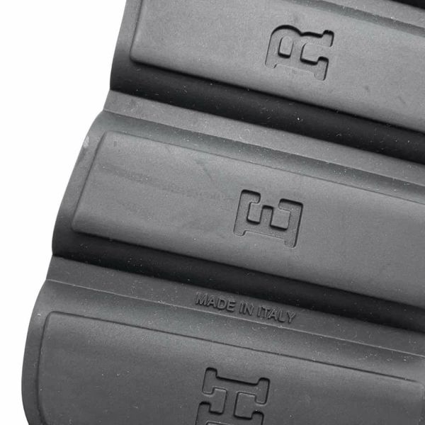 エルメス スニーカー インパルス ナイロン/レザー レディースサイズ35.5 HERMES 靴 黒 白