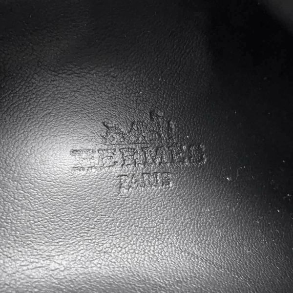 エルメス スニーカー インパルス ナイロン/レザー レディースサイズ35.5 HERMES 靴 黒 白