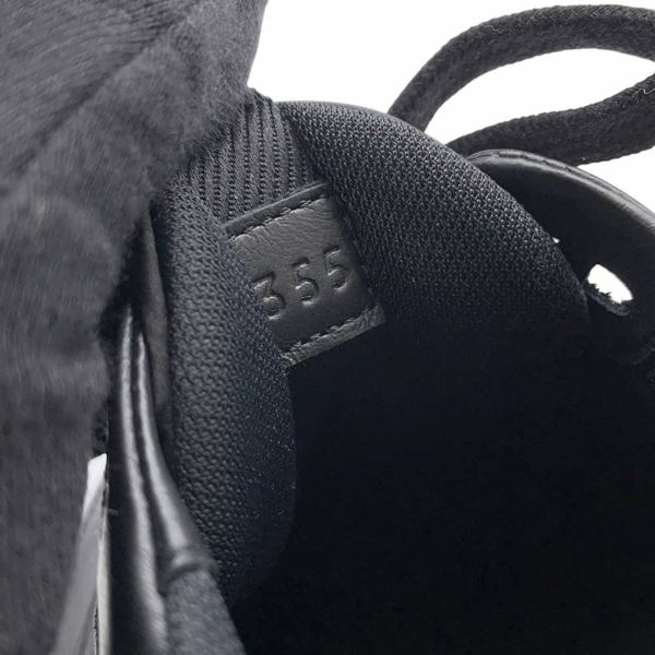 エルメス スニーカー インパルス ナイロン/レザー レディースサイズ35.5 HERMES 靴 黒 白