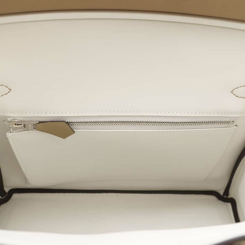 エルメス バーキン25 ヴェルソ ベージュマルファ/グリペール/シルバー金具 スイフト W刻印 HERMES Birkin ハンドバッグ