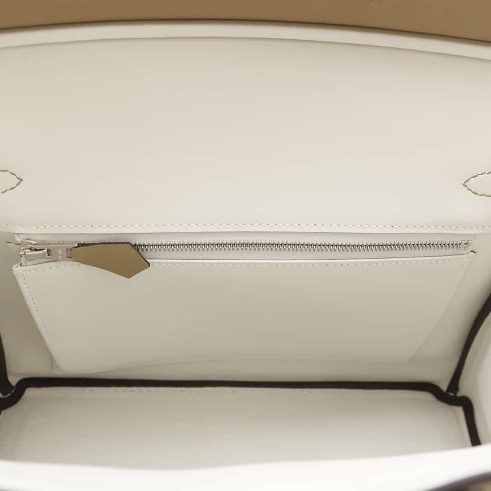 エルメス バーキン25 ヴェルソ ベージュマルファ/グリペール/シルバー金具 スイフト W刻印 HERMES Birkin ハンドバッグ