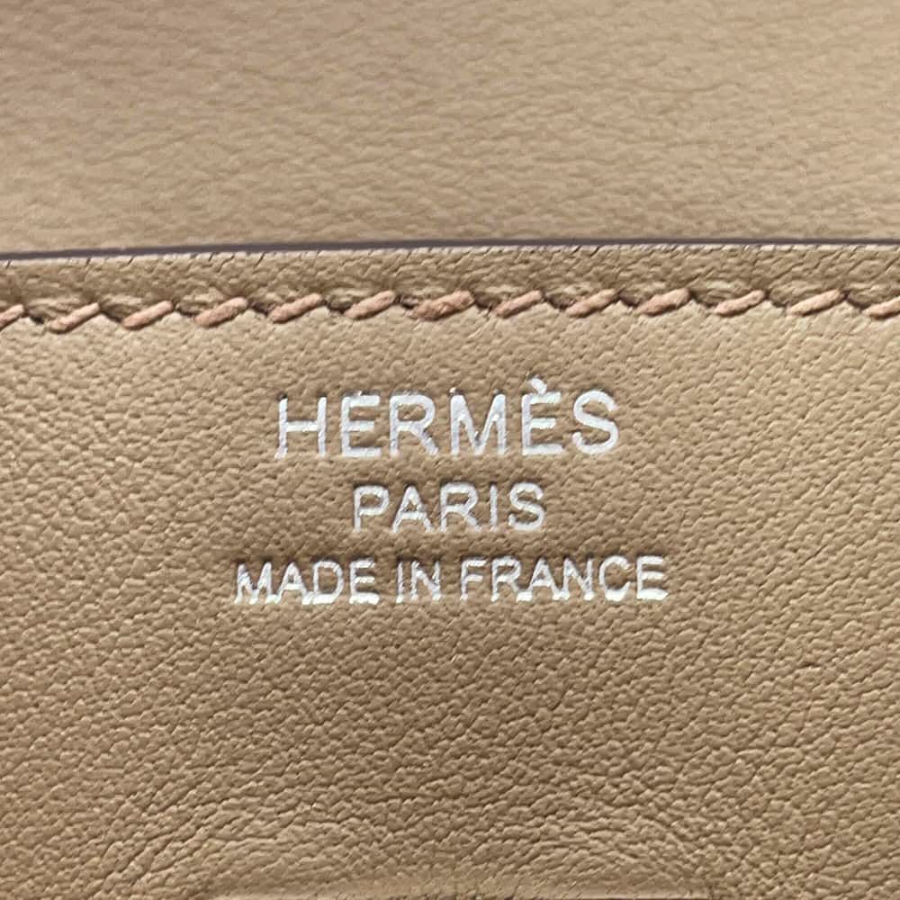 エルメス バーキン25 ヴェルソ ベージュマルファ/グリペール/シルバー金具 スイフト W刻印 HERMES Birkin ハンドバッグ
