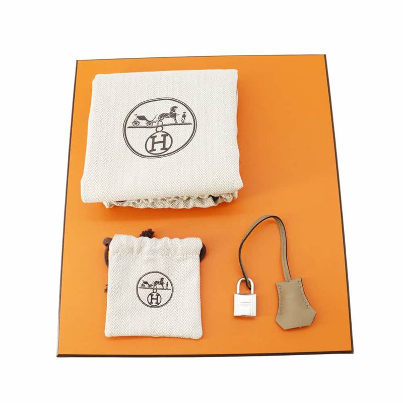 エルメス バーキン25 ヴェルソ ベージュマルファ/グリペール/シルバー金具 スイフト W刻印 HERMES Birkin ハンドバッグ