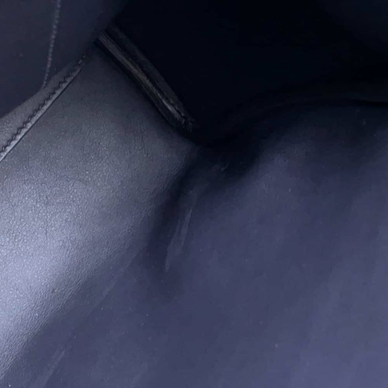 エルメス ボディバッグ ケリー アッカドGM ブルーニュイ/シルバー金具 トゴ B刻印 メンズ