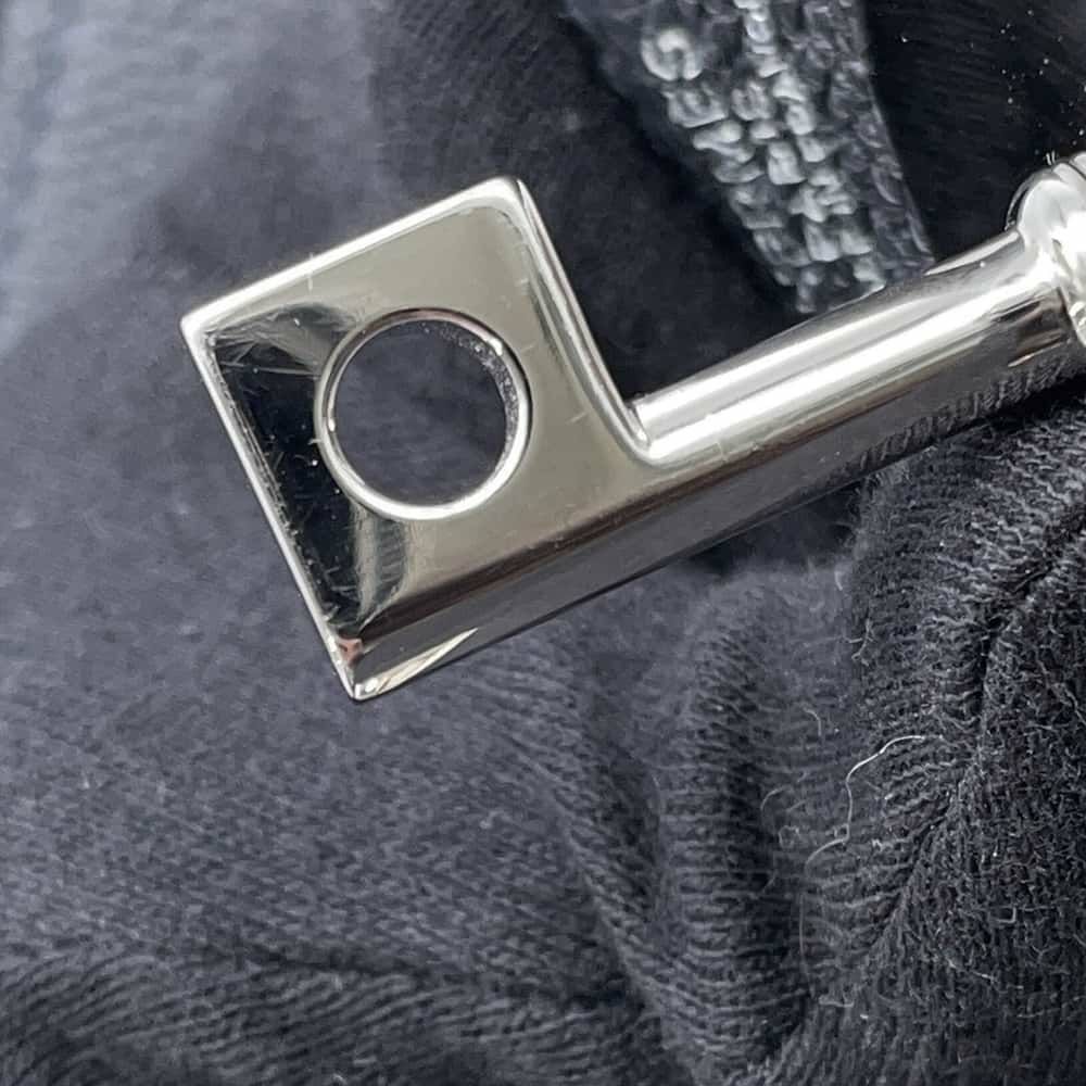 エルメス ボディバッグ ケリー アッカドGM ブルーニュイ/シルバー金具 トゴ B刻印 メンズ