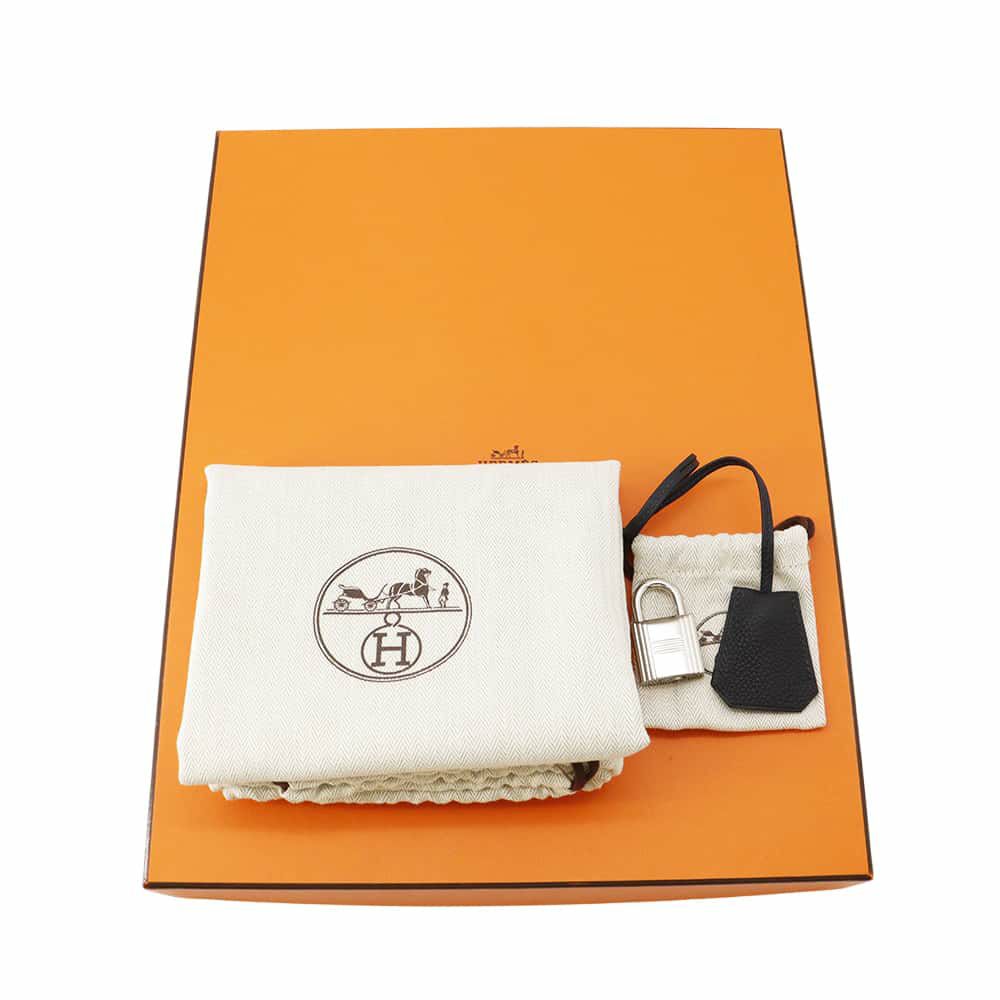 エルメス ボディバッグ ケリー アッカドGM ブルーニュイ/シルバー金具 トゴ B刻印 メンズ