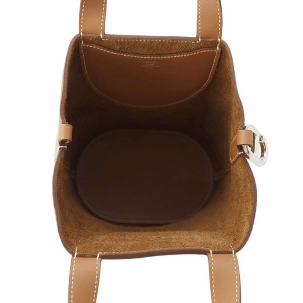 エルメス トートバッグ インザループ 18 ゴールド/シルバー金具 トリヨンクレマンス/スイフト B刻印