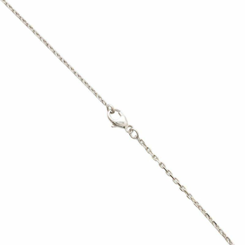 エルメス ネックレス ミニ・ポップアッシュ ブラック/シルバー金具 HERMES アクセサリー