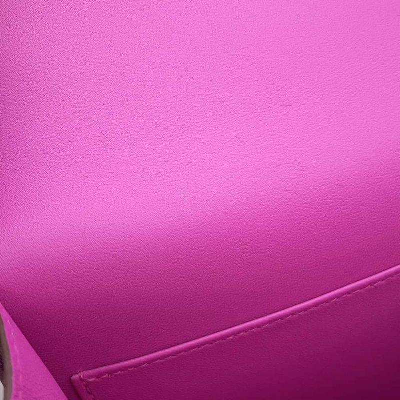 エルメス ミニ コンスタンス3 マグノリア/シルバー金具 シェブルミゾル U刻印 HERMES バッグ シェーブル