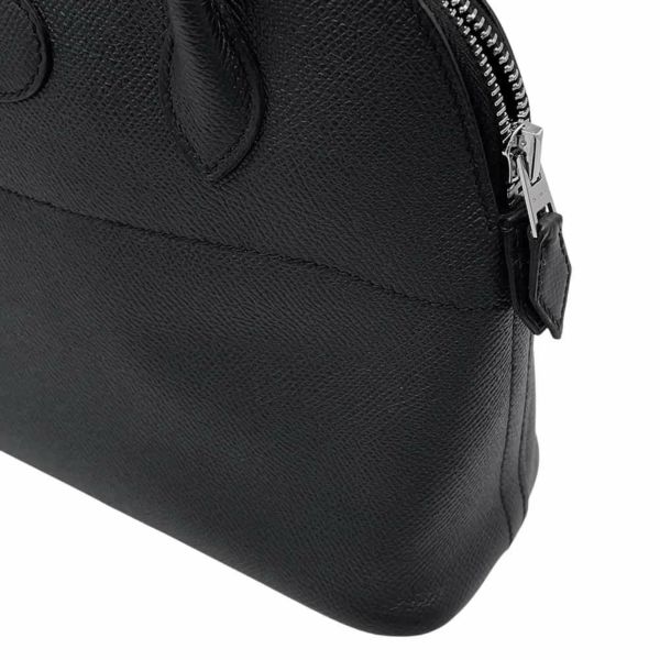 エルメス ハンドバッグ ボリード27 ブラック/シルバー金具 エプソン Y刻印 2wayショルダー 黒