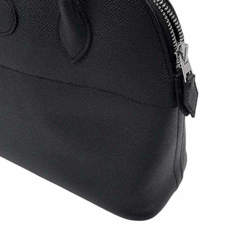 エルメス ハンドバッグ ボリード27 ブラック/シルバー金具 エプソン Y刻印 2wayショルダー 黒