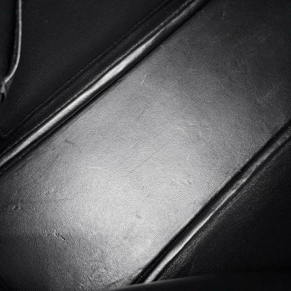 エルメス ハンドバッグ ボリード27 ブラック/シルバー金具 エプソン Y刻印 2wayショルダー 黒