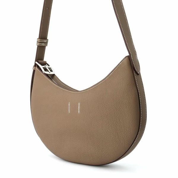 バッグ ショルダーバッグ プティ アルソン エトゥープ/シルバー金具 トゴ/スイフト W刻印 HERMES バッグ