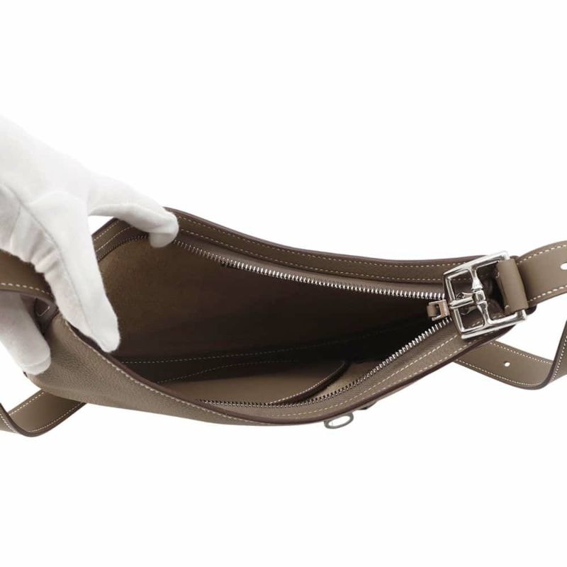 バッグ ショルダーバッグ プティ アルソン エトゥープ/シルバー金具 トゴ/スイフト W刻印 HERMES バッグ