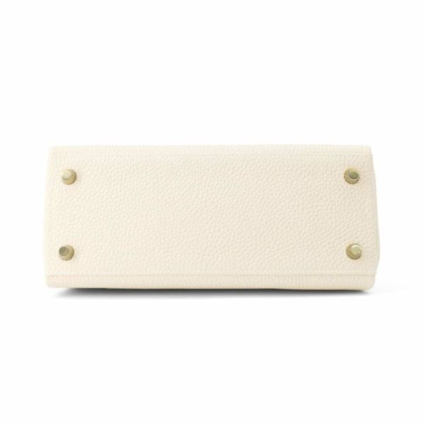 エルメス ハンドバッグ ケリー25 内縫い クレ/ゴールド金具 トゴ W刻印 2wayショルダー